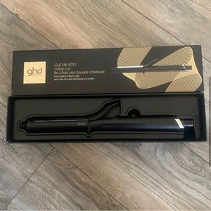 NEW GHD GOOD HAIR DAY CERAMIC CURVE IRON CLASSIC CURL 1"